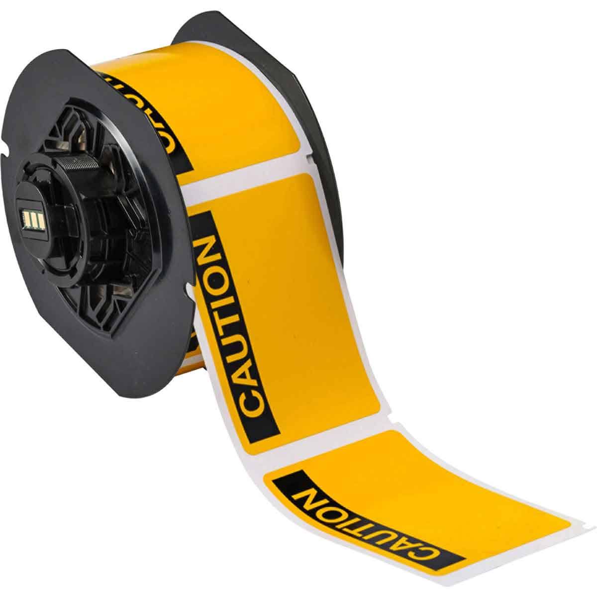 Brady B30-241-595-OSHACA Label, Black/Yellow, 2.250 in.