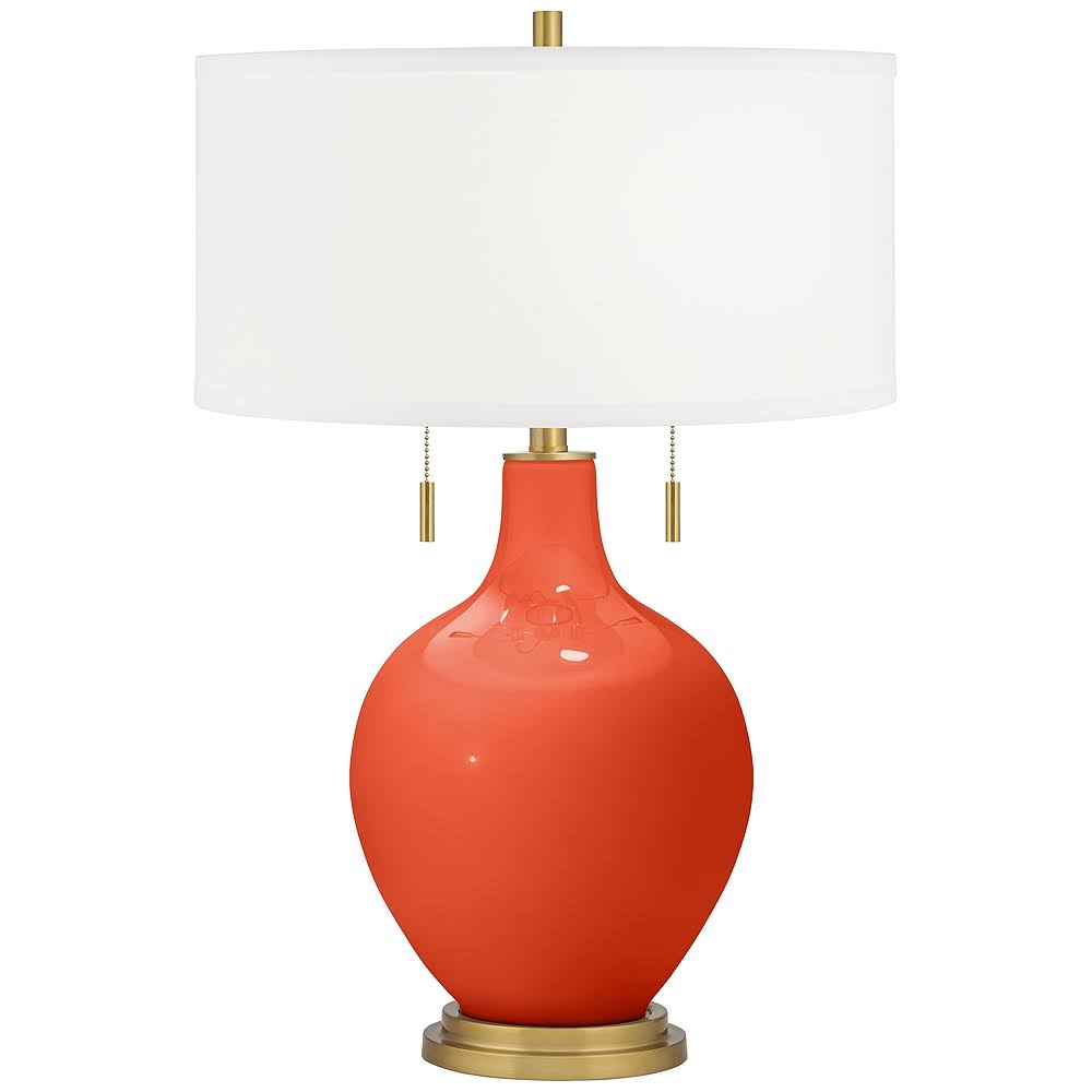 Daredevil Toby Brass Accents Table Lamp - Style #95P22