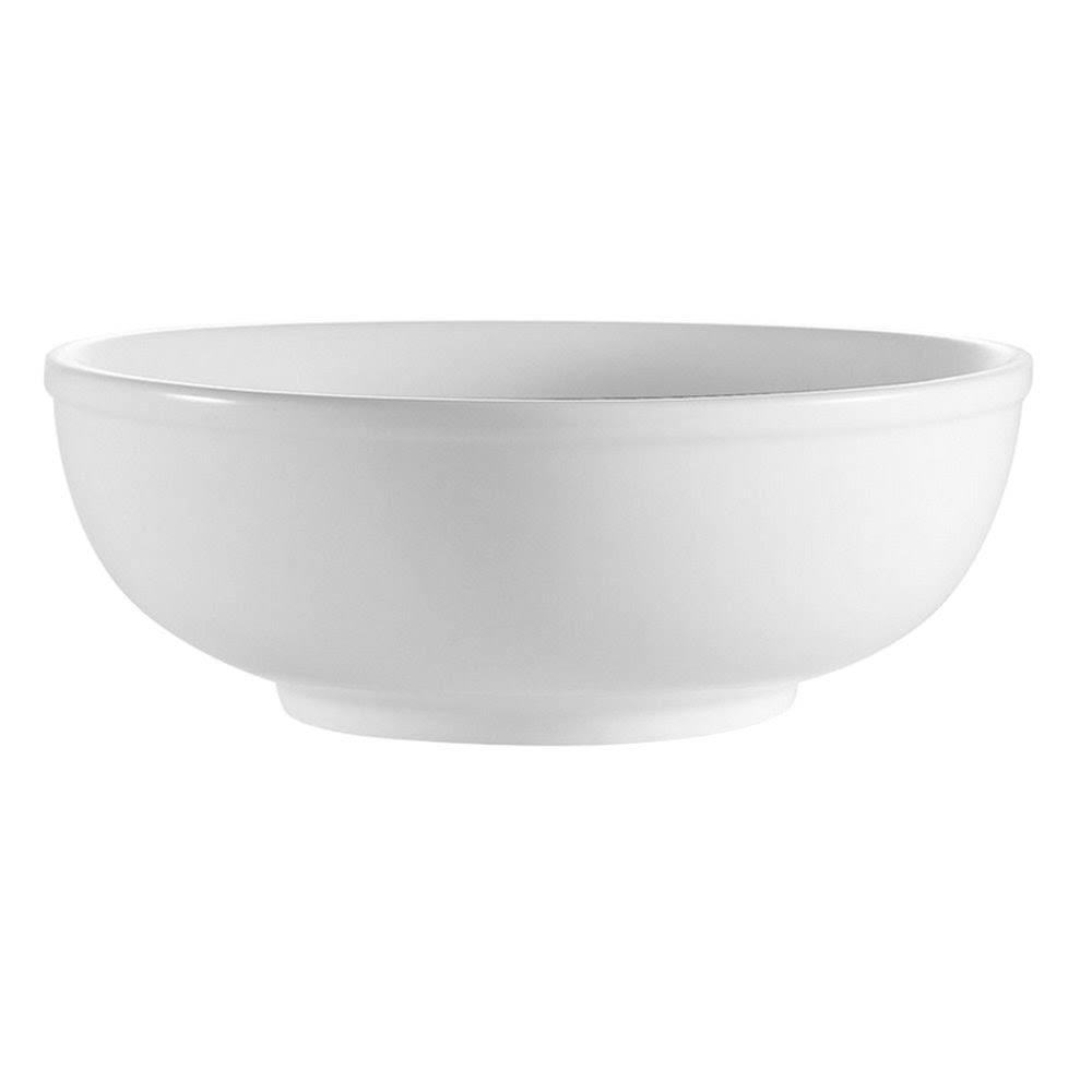 CAC China MB-6 Clinton Porcelain Salad/Pasta Bowl 20 oz. - 3 doz