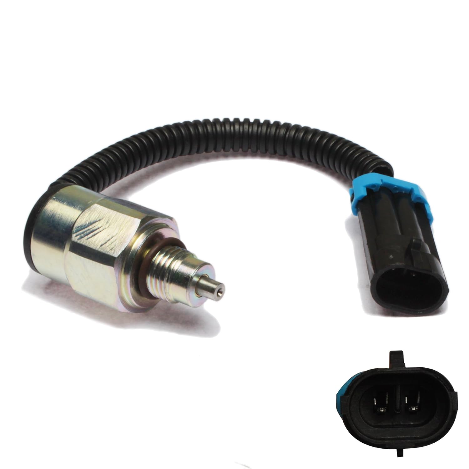 Spool Lock Out Solenoid Valve 87445987 for New Holland Skid Steer Loader L180 L185 L190 LS180.B LS185.B LS190.B Pack of 2