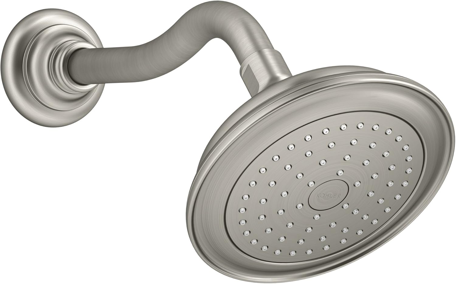 KOHLER 72774-G-BN Artifacts Showerhead, Brushed Nickel
