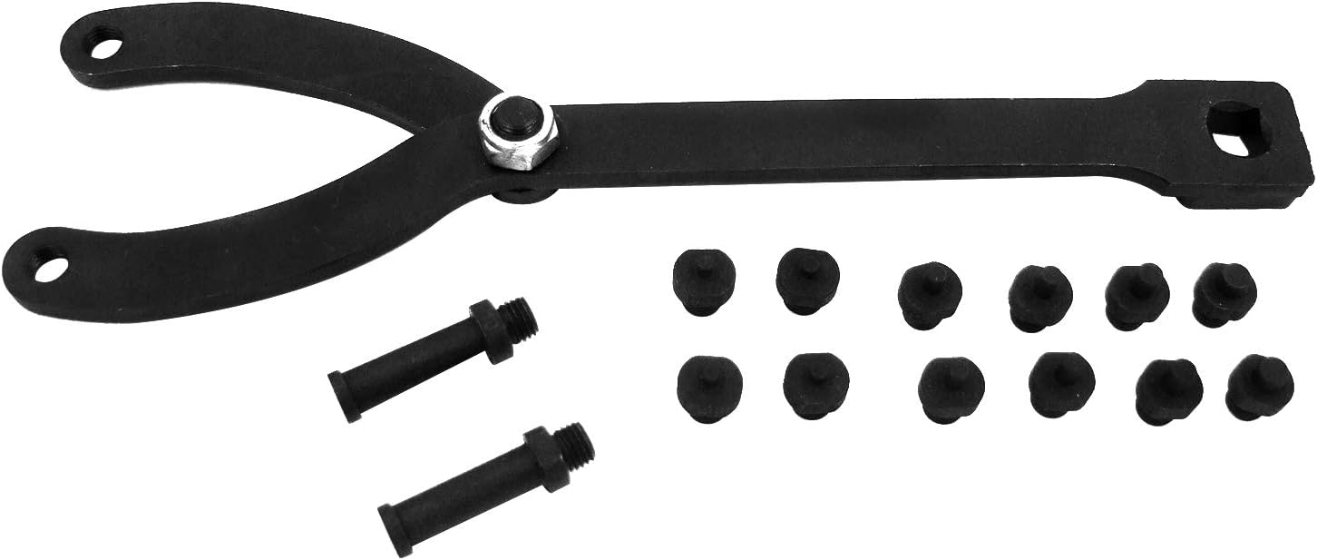 HFS (R Variable Adjustable Pin Spanner Wrench Pack of 2