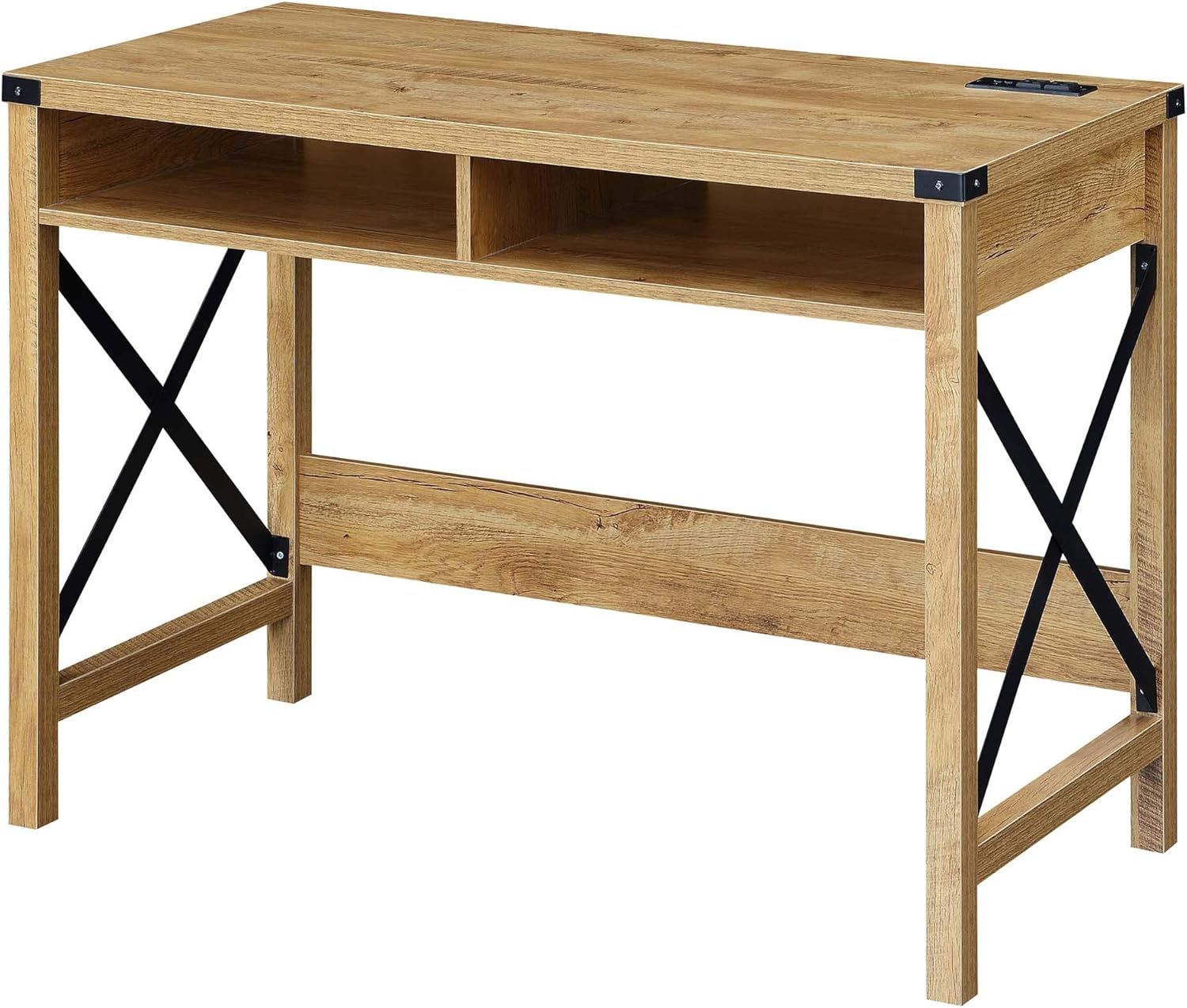 Convenience Concepts Durango Desk with Charging Station, 42