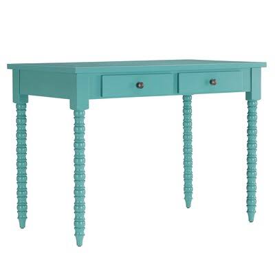 Andrey Desk Beachcrest Home Color: Marine Green