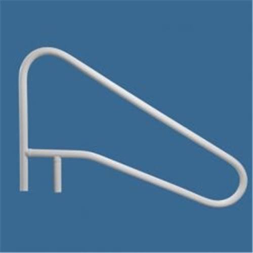 Saftron CBRTD-354-G Return to Deck Cross Braced Hand and Grab Rail 3 Bend 54 x 32 in. Gray Metal Inside