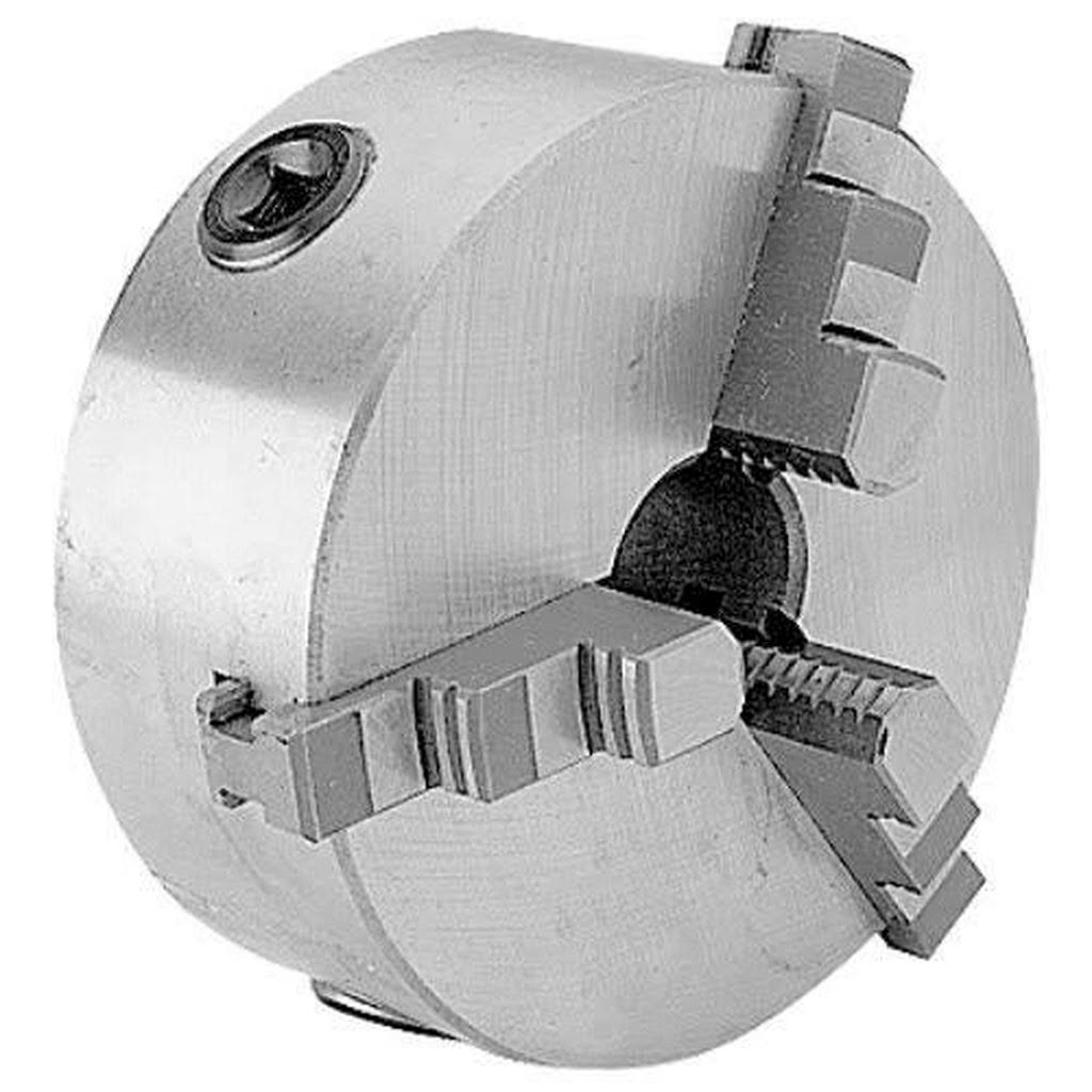 Hhip 3900-0033 5 inch 3-Jaw Lathe Chuck, Plain Back
