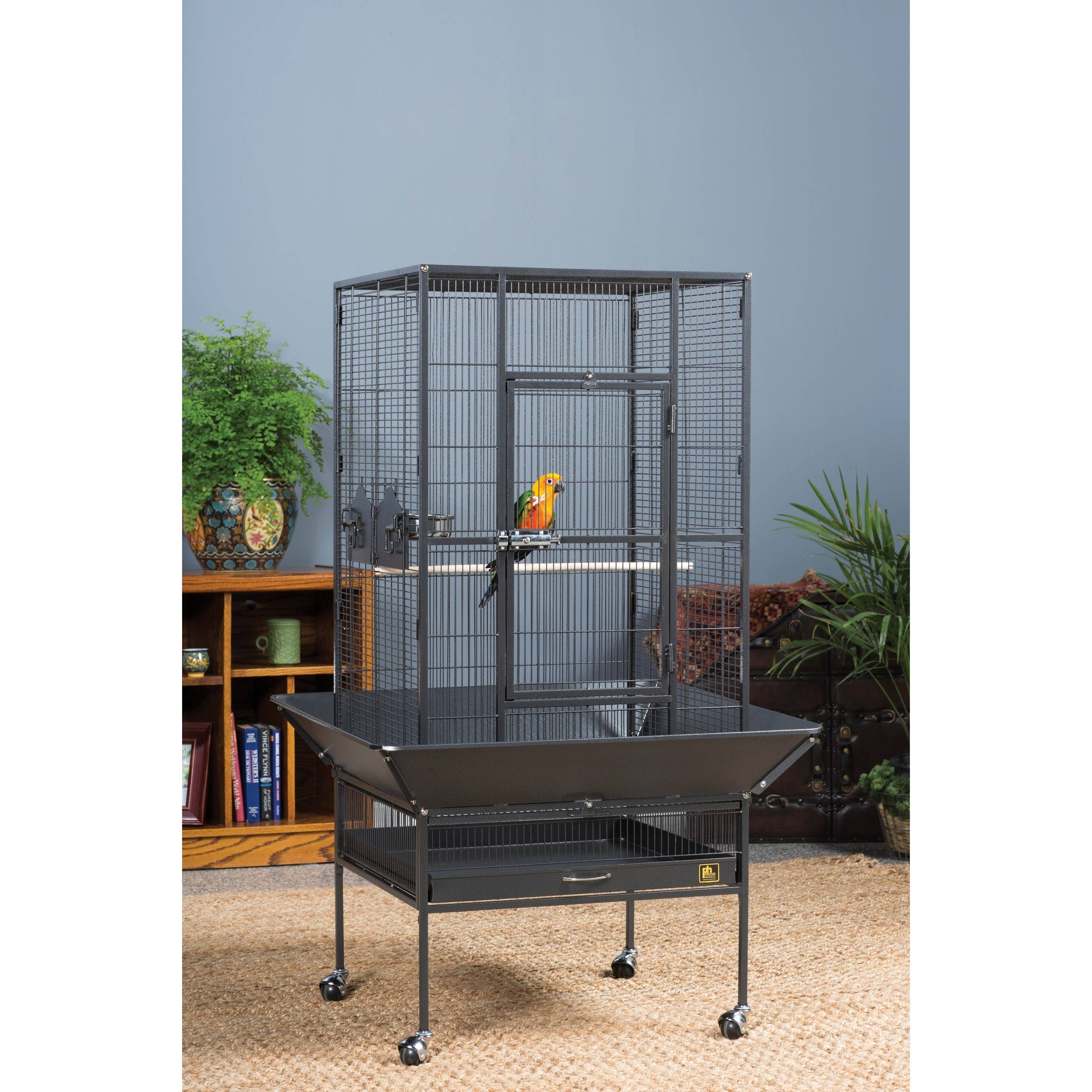 Prevue Pet Products Park Plaza Bird Cage (Black)