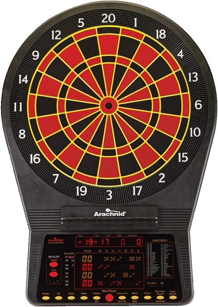 Cricket Pro 900 by Arachnid- Talking Electronic Dartboard, 15.5