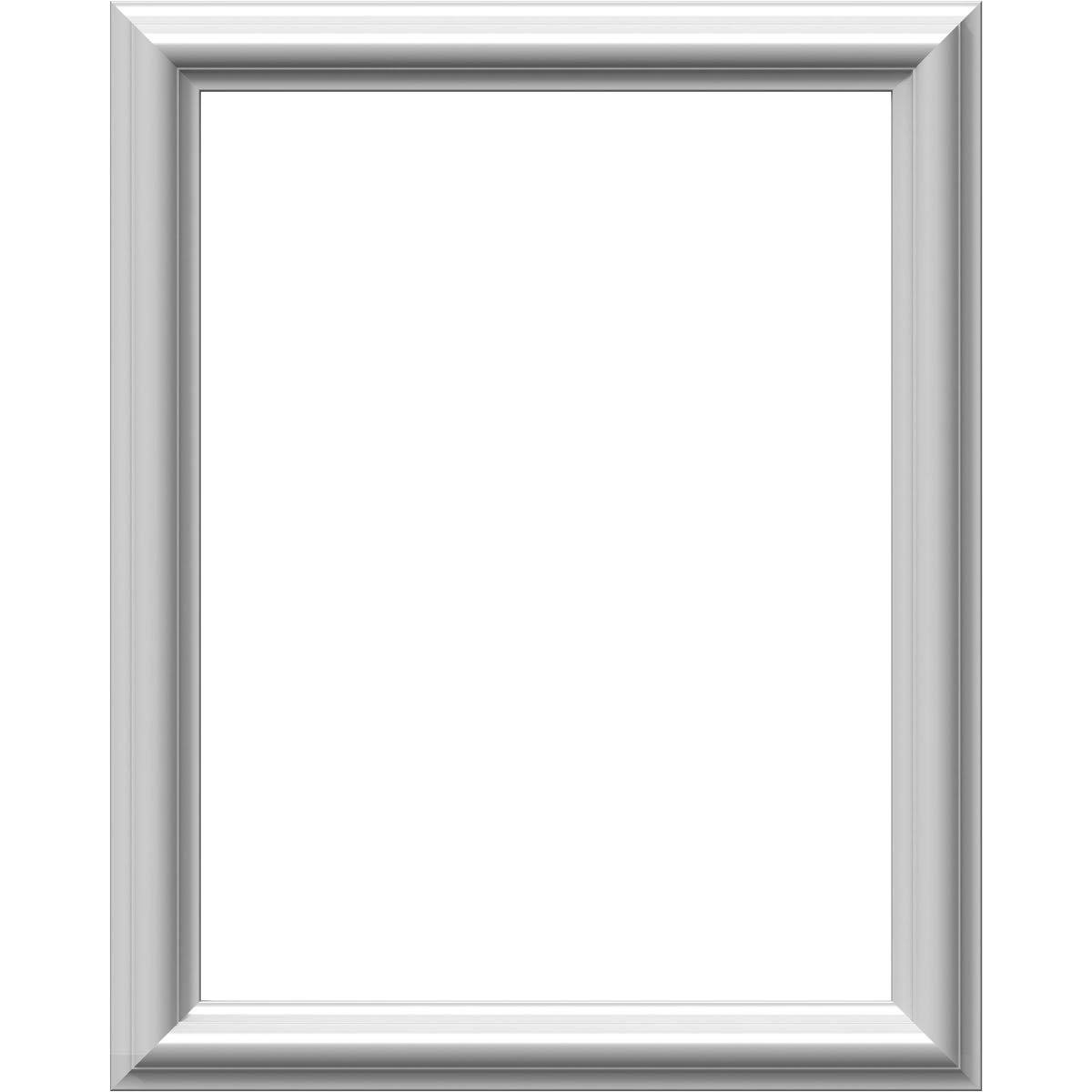 Ekena Millwork PNL16X20AS-01-CASE-4 Ashford Molded Classic Wainscot Wall PANEL, 16x22W x 20x22H x 1/2x22P, Factory Primed White,