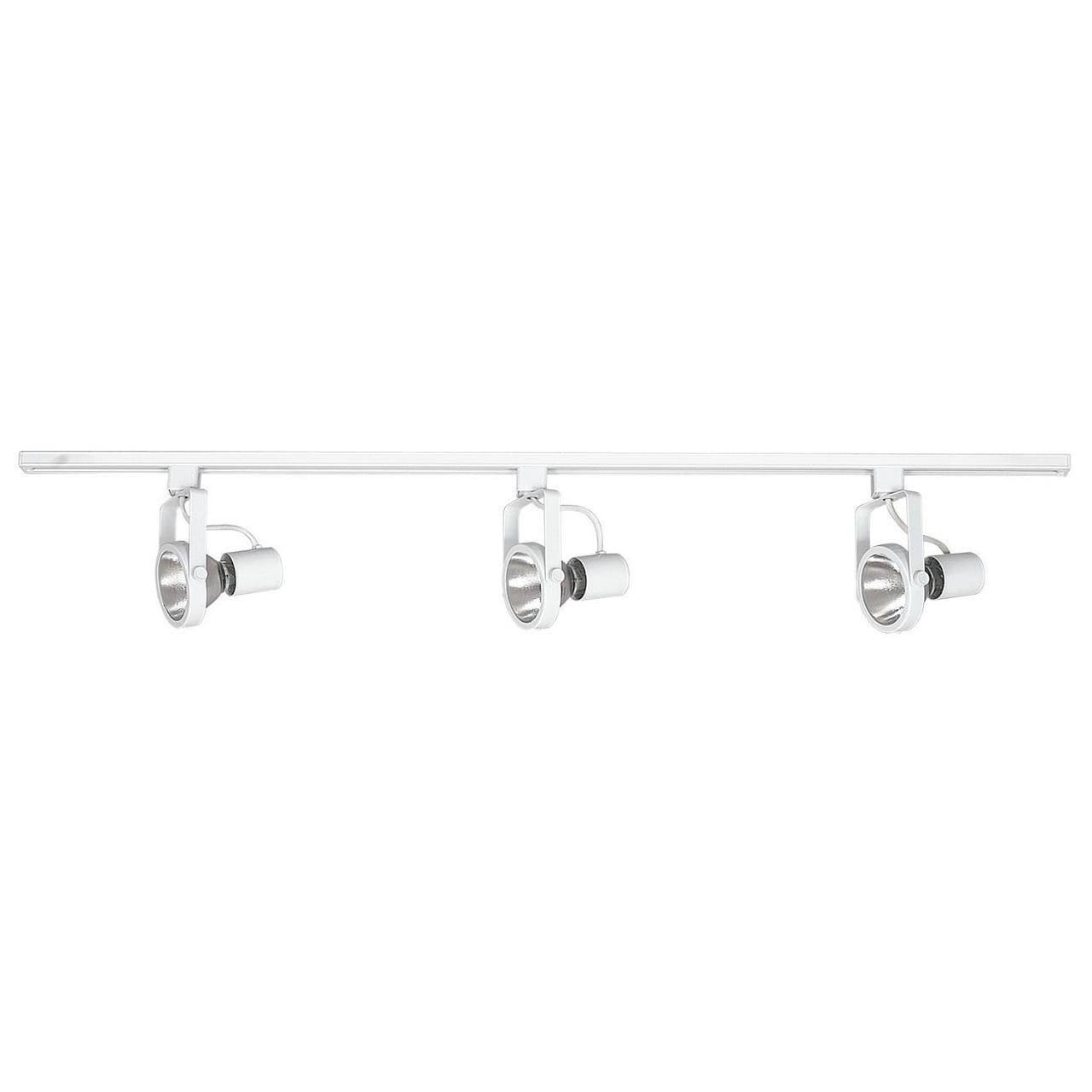 Sunset Lighting Gimbel 3-Light Track Kit, White F2958-30
