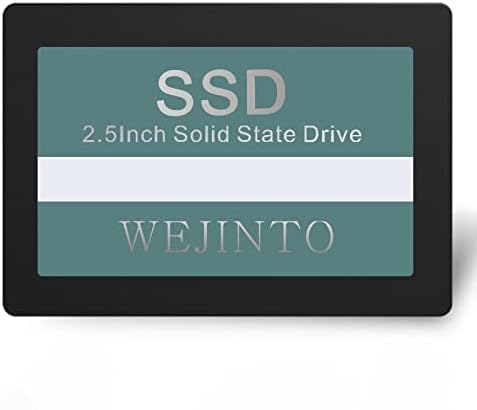 WEIJINTO 1TB SSD NVMe SATA3 M.2 2280 PCIe 1000GB SSD Internal Solid State Drive for Laptop Desktop SSD Drive (1TB, A-Black) Pack of 2