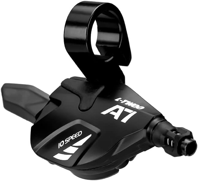 Bibike 10 Speed Rear Derailleur & Shift Lever for Mountain Bike Compitable with Shimano Sram Pack of 2