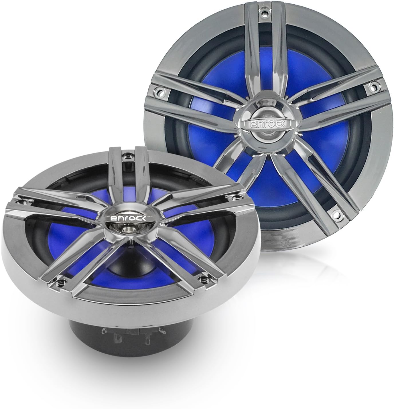 Enrock Marine Pair 2-Way 180-Watts High-Performance 6.5