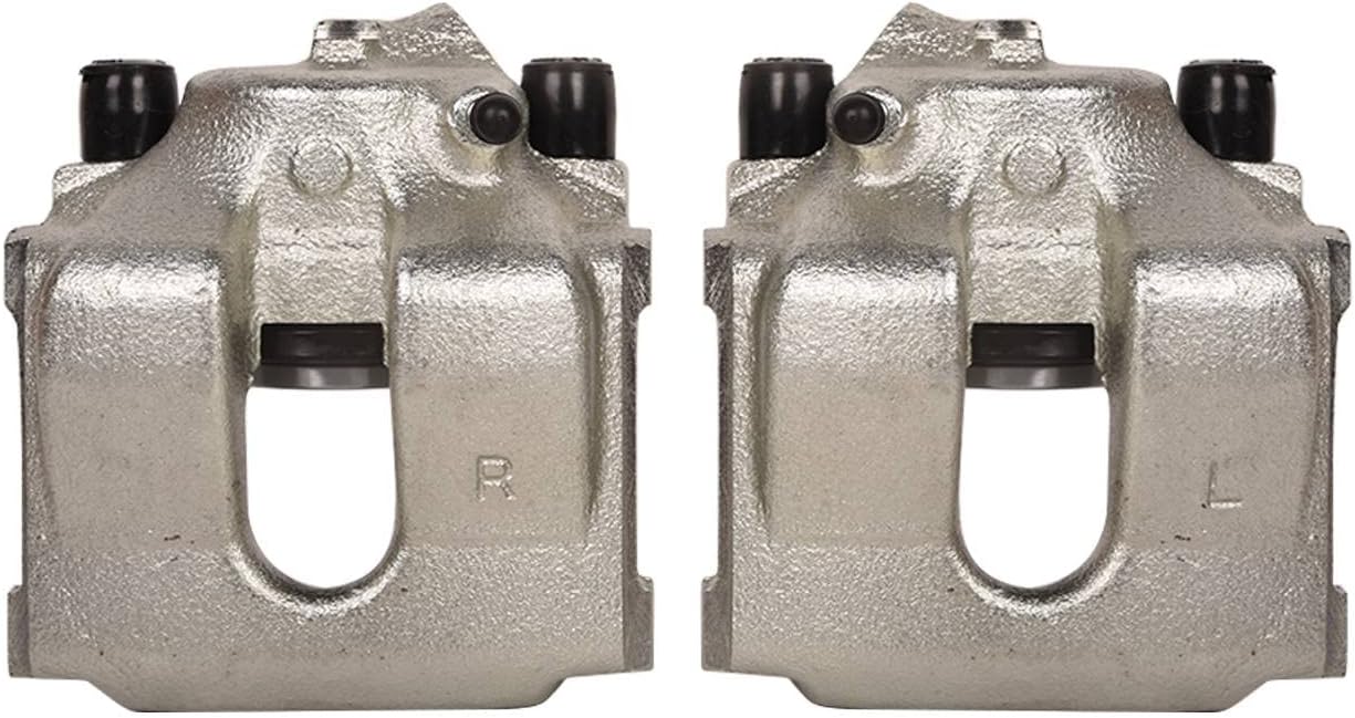 TOPAZ Pair Front Disc Brake Calipers Assembly Compatible with BMW 3-Series 318i 320i 323i 325i 328i Z3 Z4 Replace 34111160351 34111160352