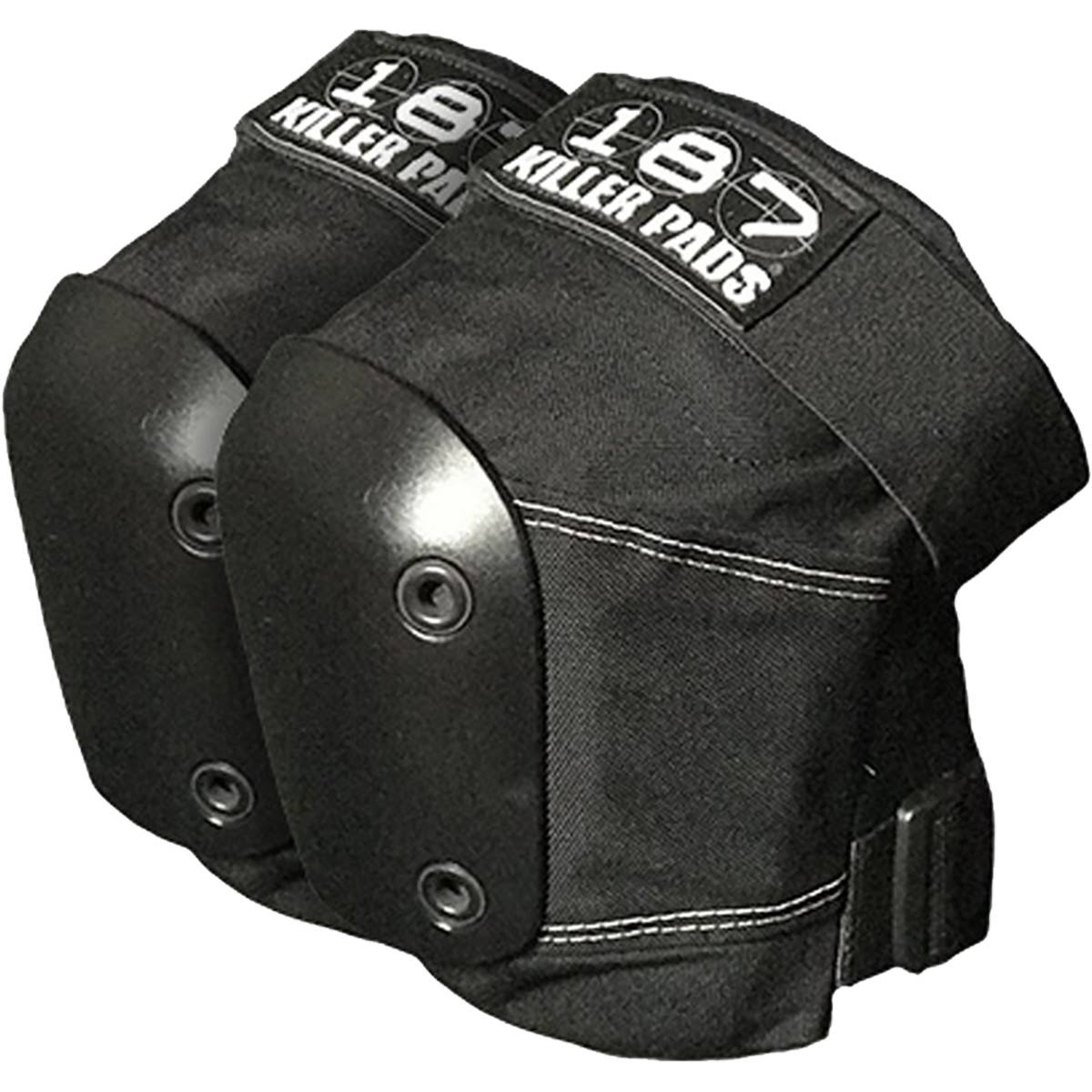 187 Killer Pads Slim Knee Pads - Black/Black Small