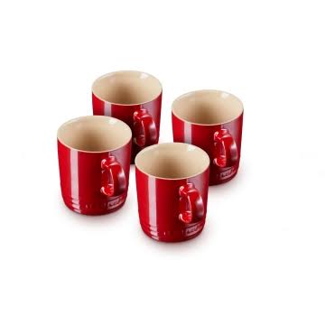 Le Creuset Tea u0026 Coffee Accessory Set 4 Mug Metallics 69113357370031