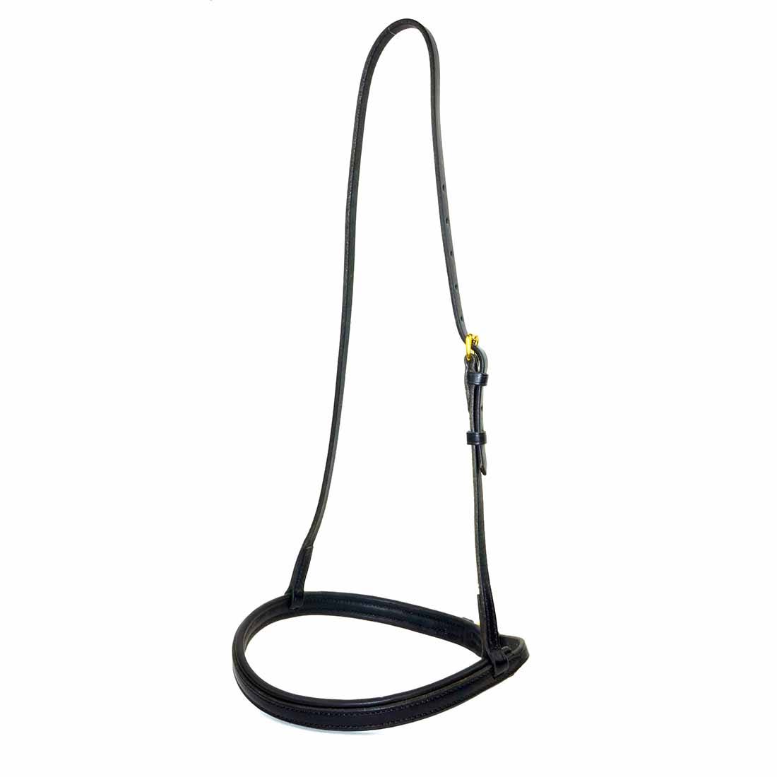 Nunn Finer Cavesson, Black/Brass