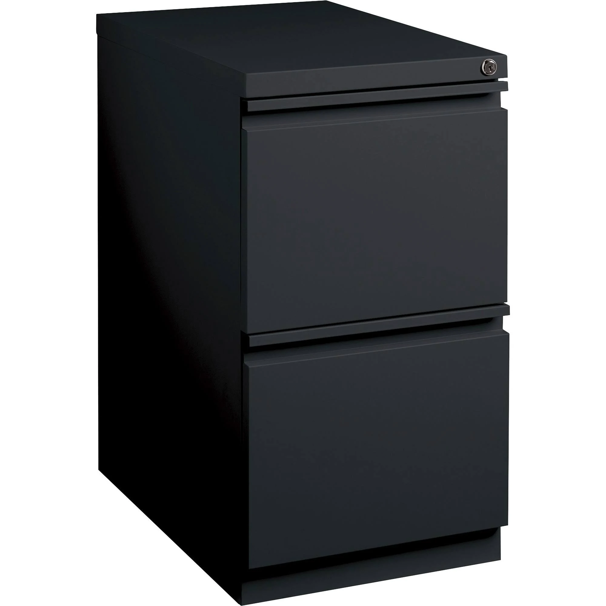 Lorell Mobile File Pedestal , Black