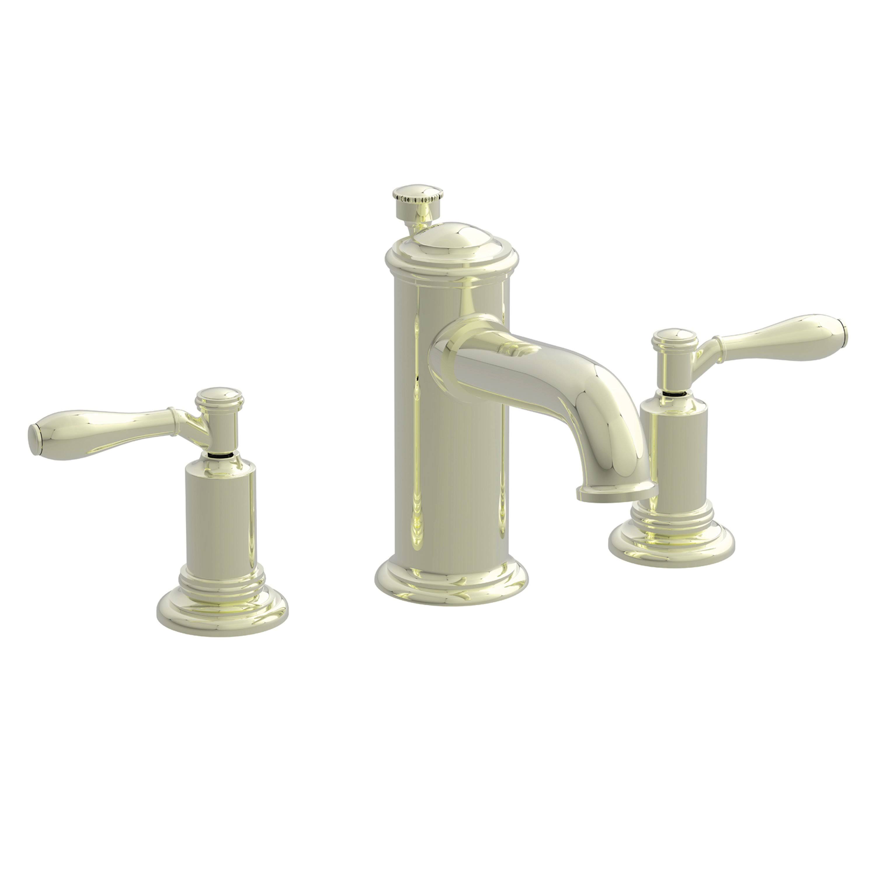 Newport Brass 2550/24A Ithaca Widespread Lavatory Faucet French Gold