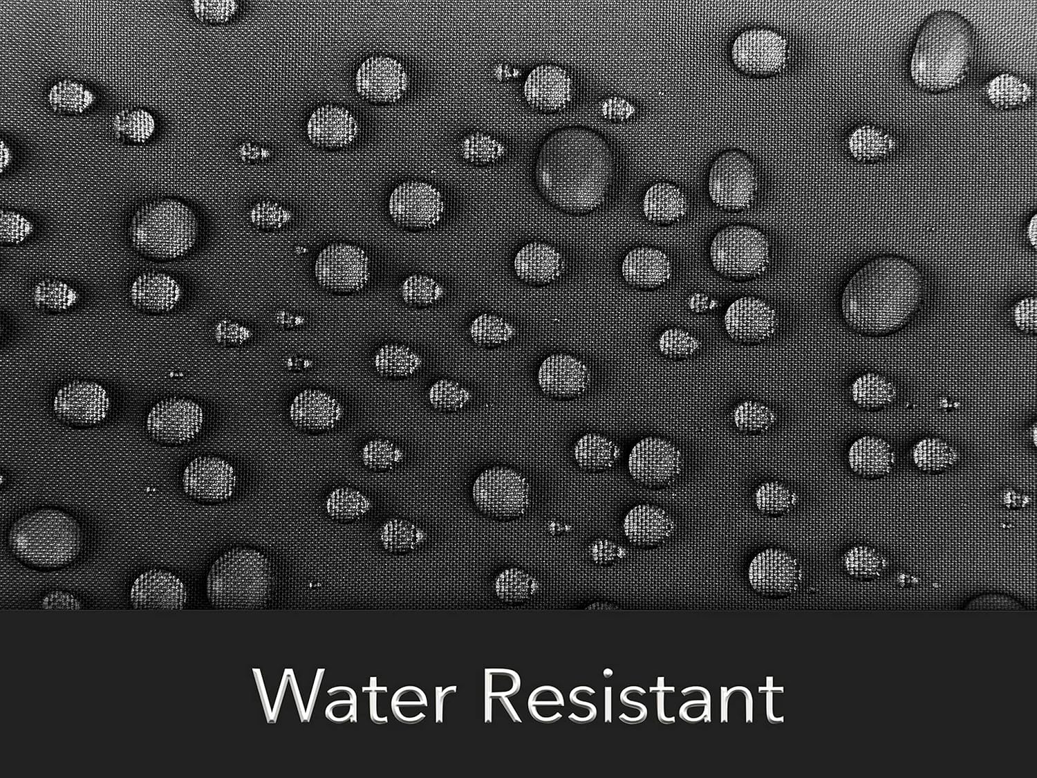 Covermates Outdoor Flip Top TV Cover &ndash; Water Resistant Polyester, Flip Touch Fastener Closure, Remote Pouch, Outdoor TV Covers-Black