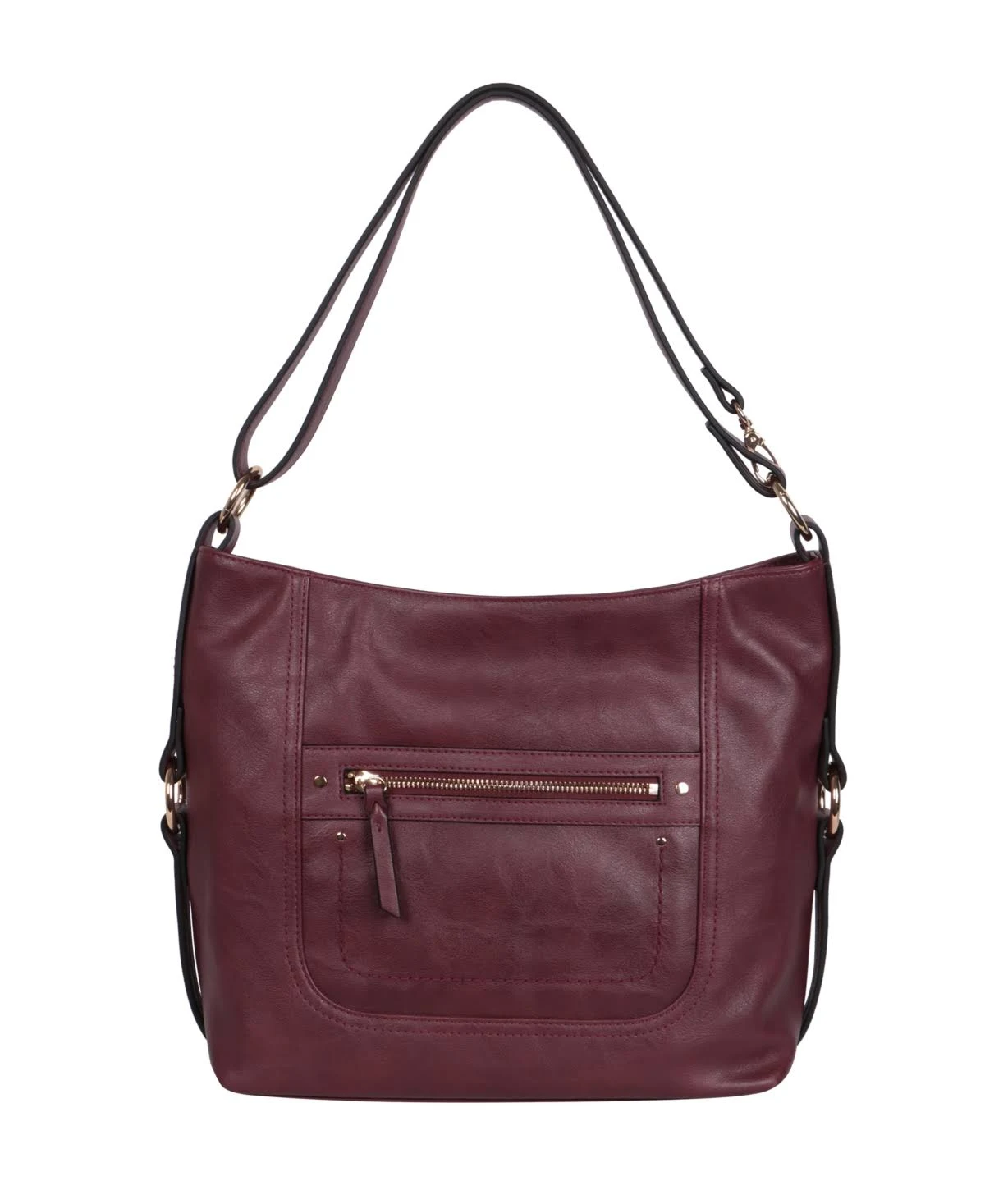Inc Riverton Hobo, Created for Macy&s - Wine/Gold