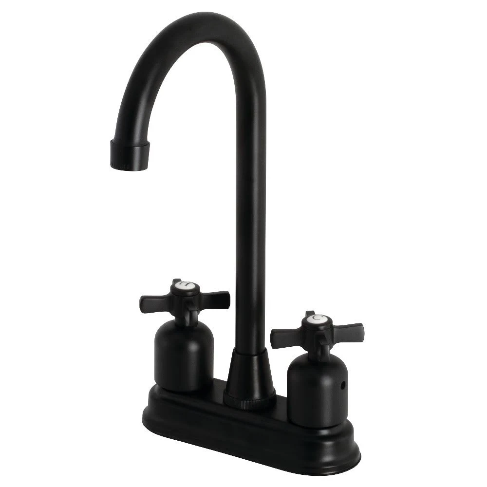 Kingston Brass KB8490ZX Millennium Bar Faucet Matte Black
