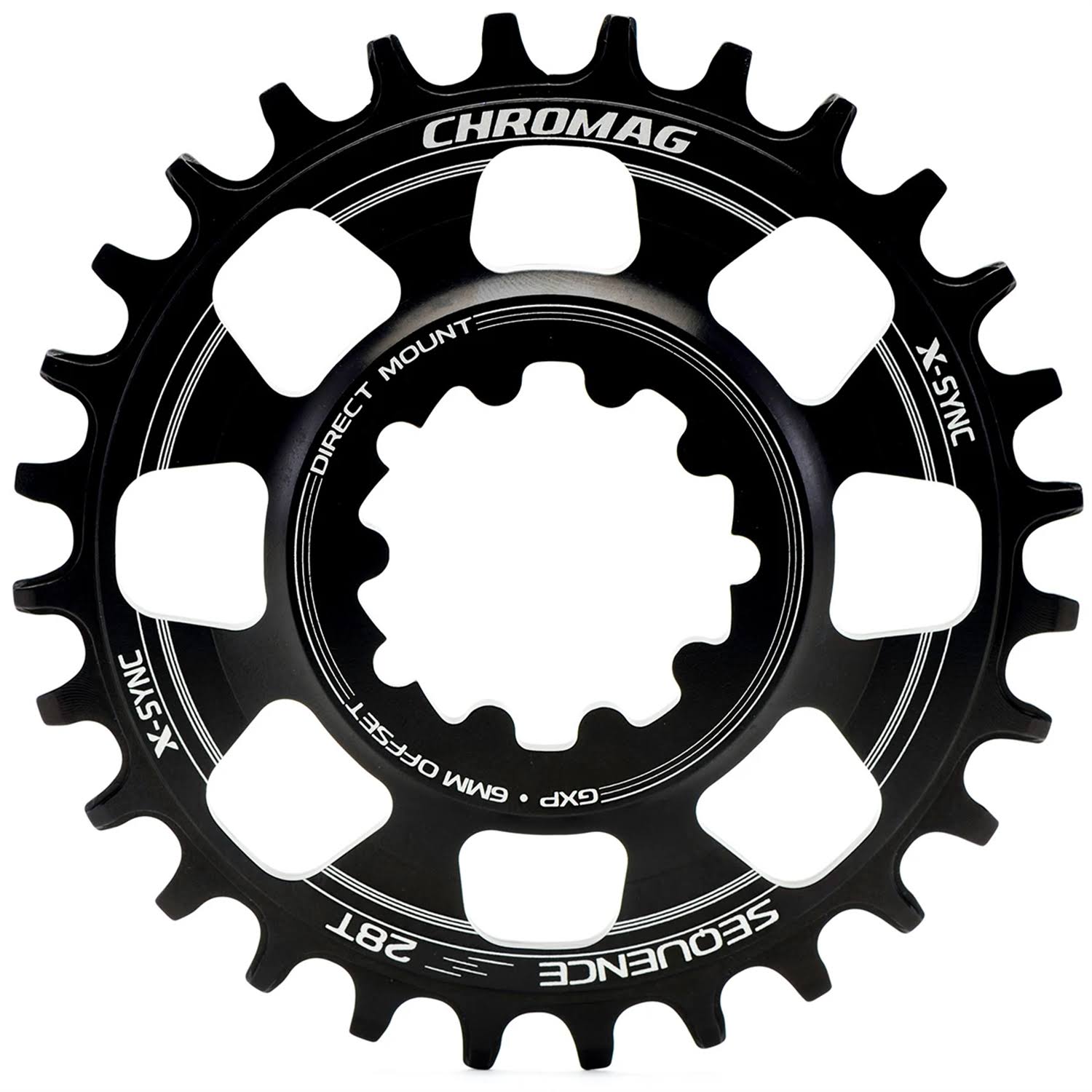 Chromag Sequence Boost 30T Chainring (Black)