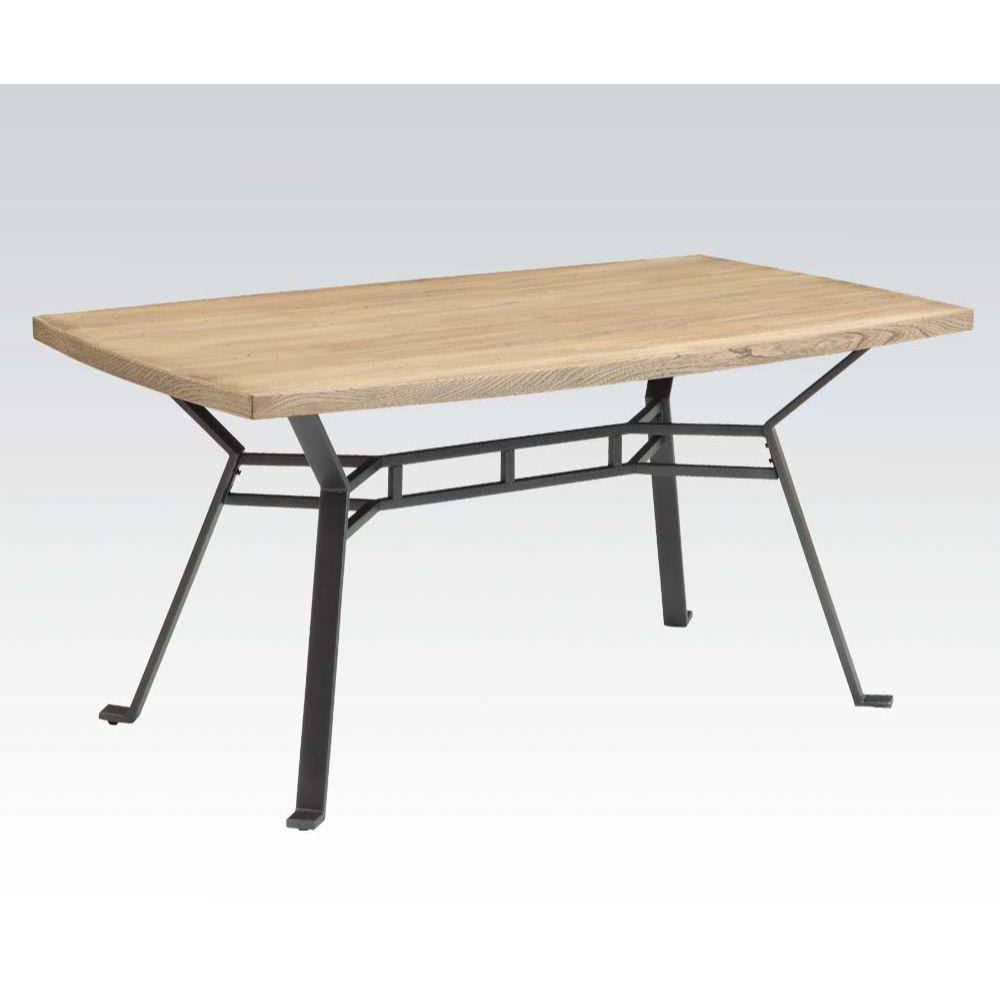 Acme Dervon Light Oak Dining Table