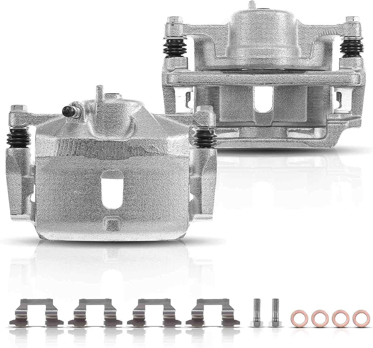 Set of 2 Front Brake Caliper Assembly for Honda Civic 1996-2011 Insight 2010-2014 Acura EL 1997-2000