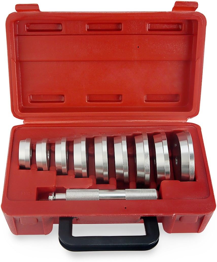 XtremepowerUS Bearing Race and Seal Driver Master Set - 10 Piece