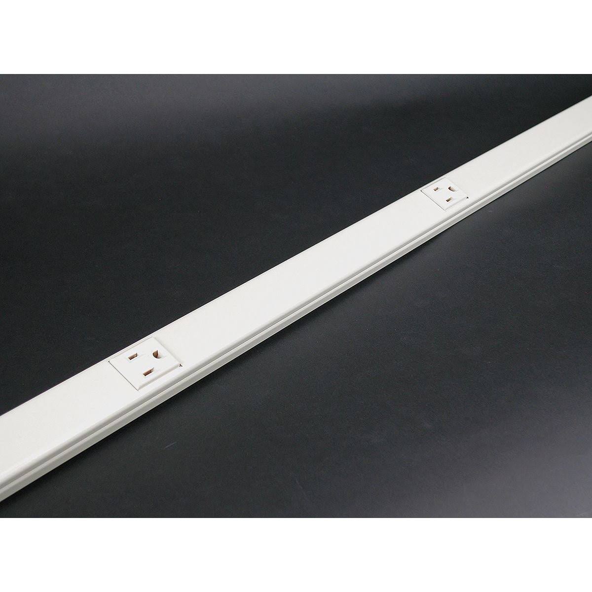 Legrand WH20GB612 Prewired Raceway,15A,6 Outlet,white