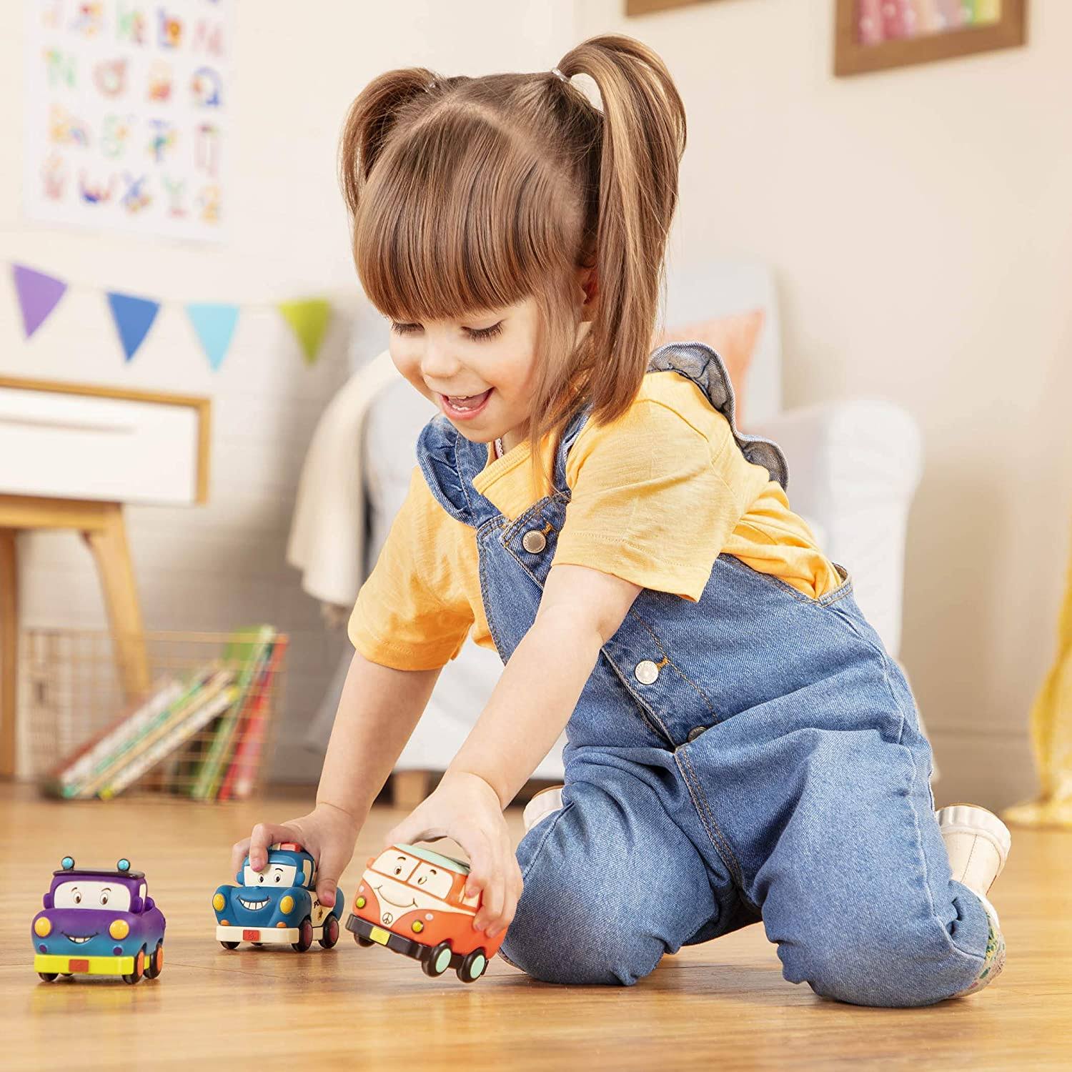 B. Toys BX1909Z Mini Pull-Back Vehicles Set