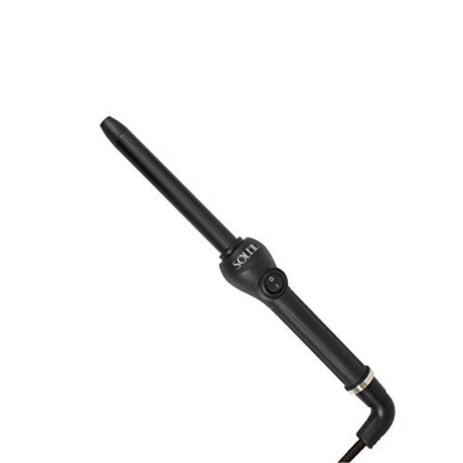 Soleil Ceramic Curling Iron 19mm - Black