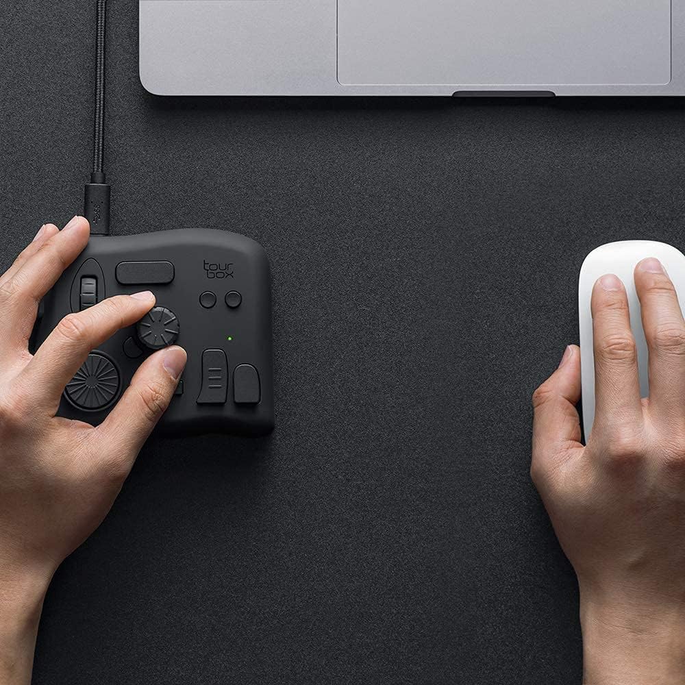 TourBox NEO &ndash; New Generation Productivity Tool. The Ultimate Tool for Creators, Applying for Image, Audio, Drawing, Editing and Creating, Macro Feature Supported.