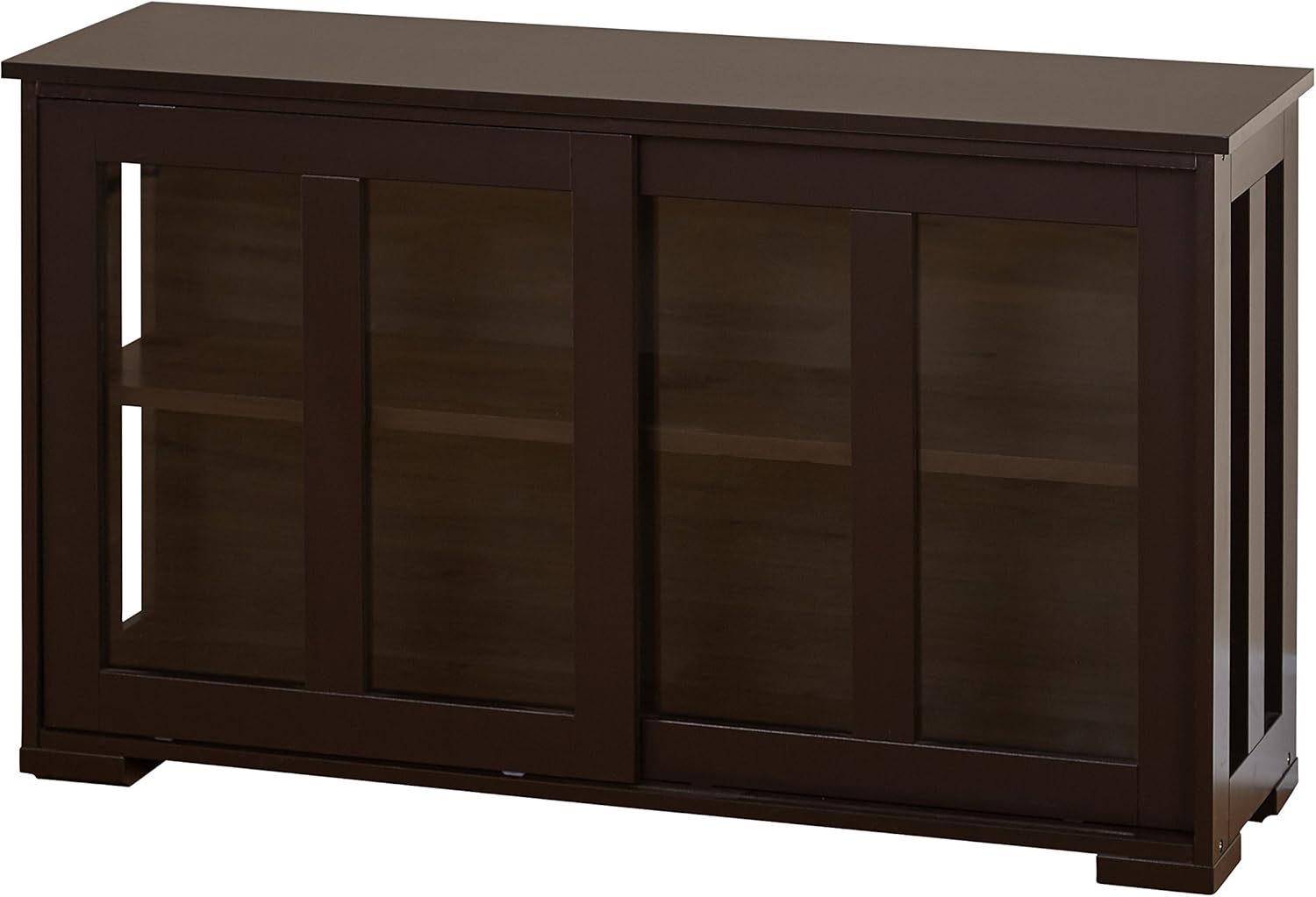 Target Marketing Systems Pacific Stackable Cabinet, Espresso