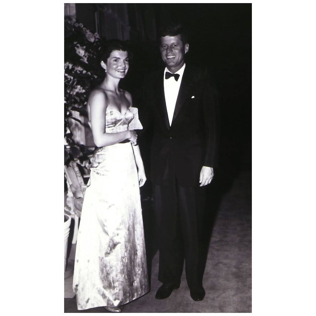 John F Kennedy and Jackie Kennedy Photo Print