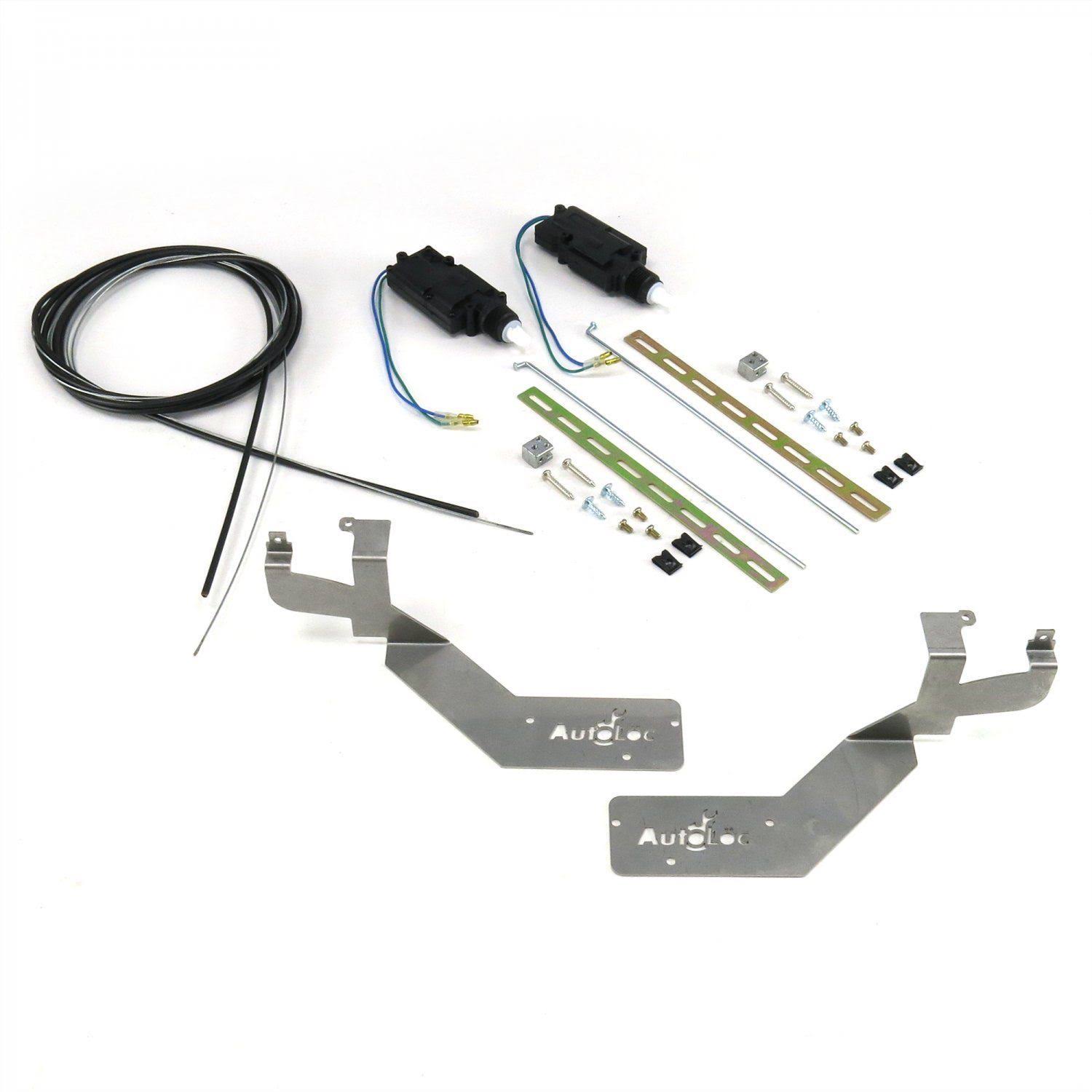 AutoLoc Power Accessories Autsvbab Bolt on Shave Door Kit for Most 1980 - 1999 GM Cars and Trucks