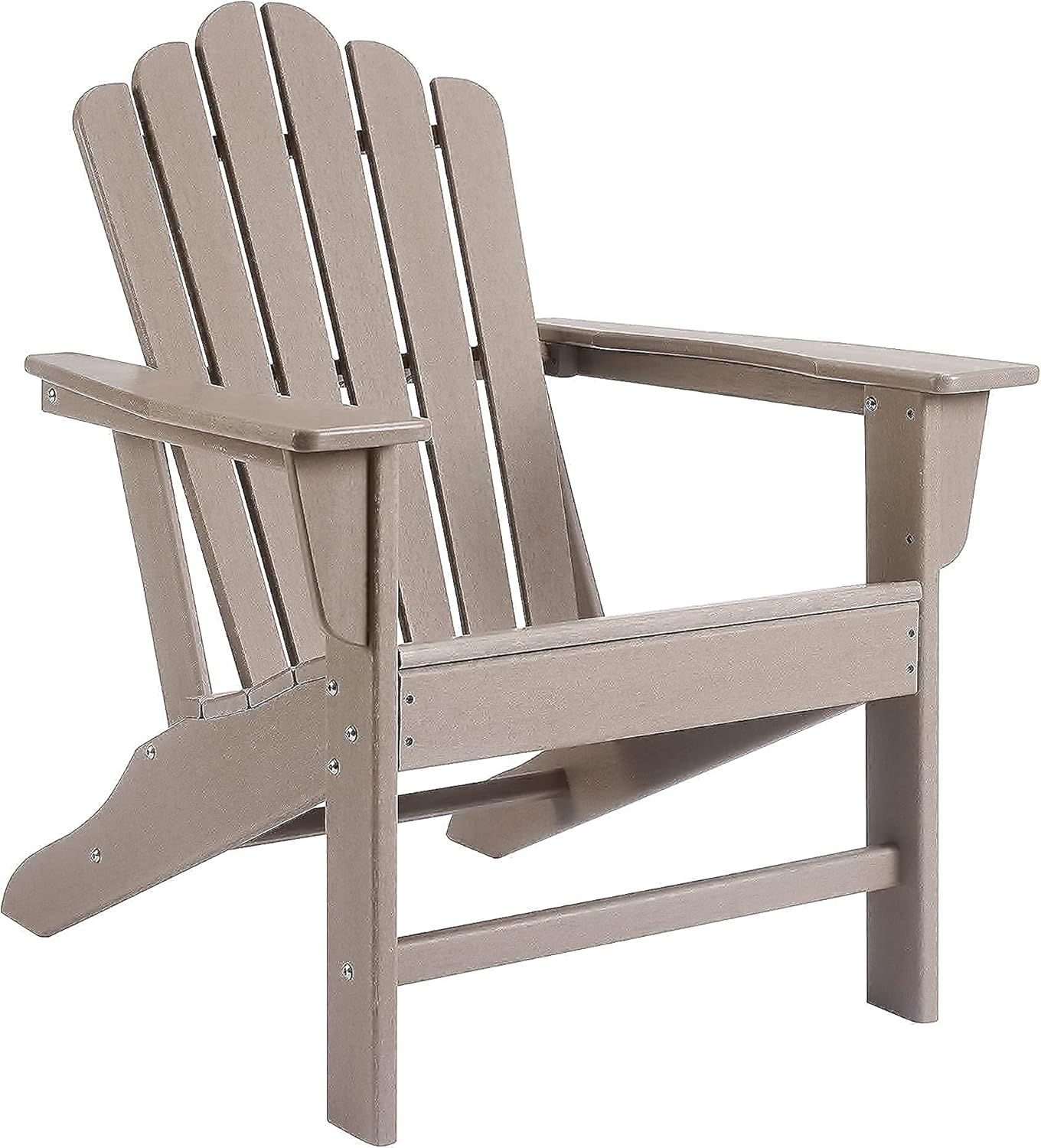 Ehomeline Classic Outdoor Adirondack Chair for Garden Porch Patio Deck Backyard, Weather Resistant Accent Furniture, Blue