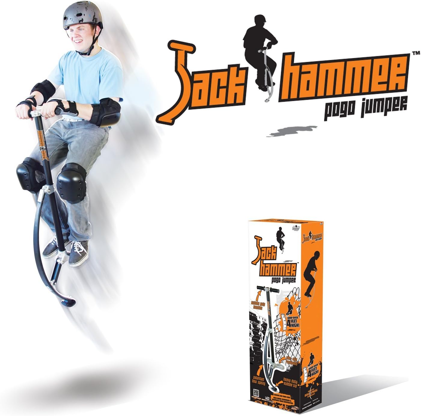 Geospace Jumparoo Jack Hammer Extreme Pogo Jumper by Air Kicks