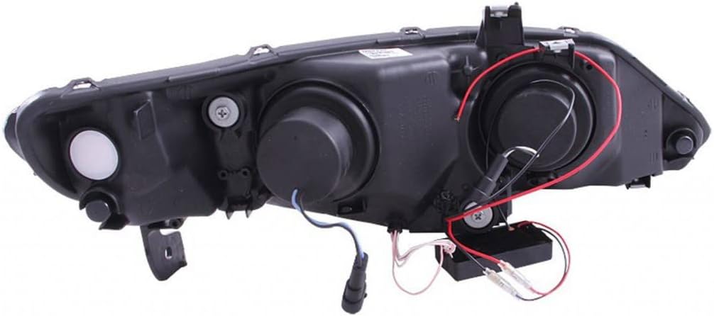 ANZO For Honda Civic 2006-2011 Projector Headlights w/Halo Black | 121454