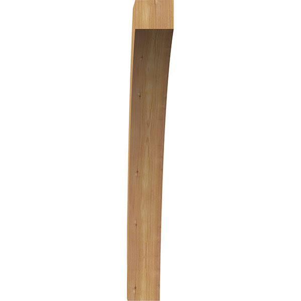 4x22W x 34x22D x 34x22H Thorton Rough Sawn Brace, Western Red Cedar