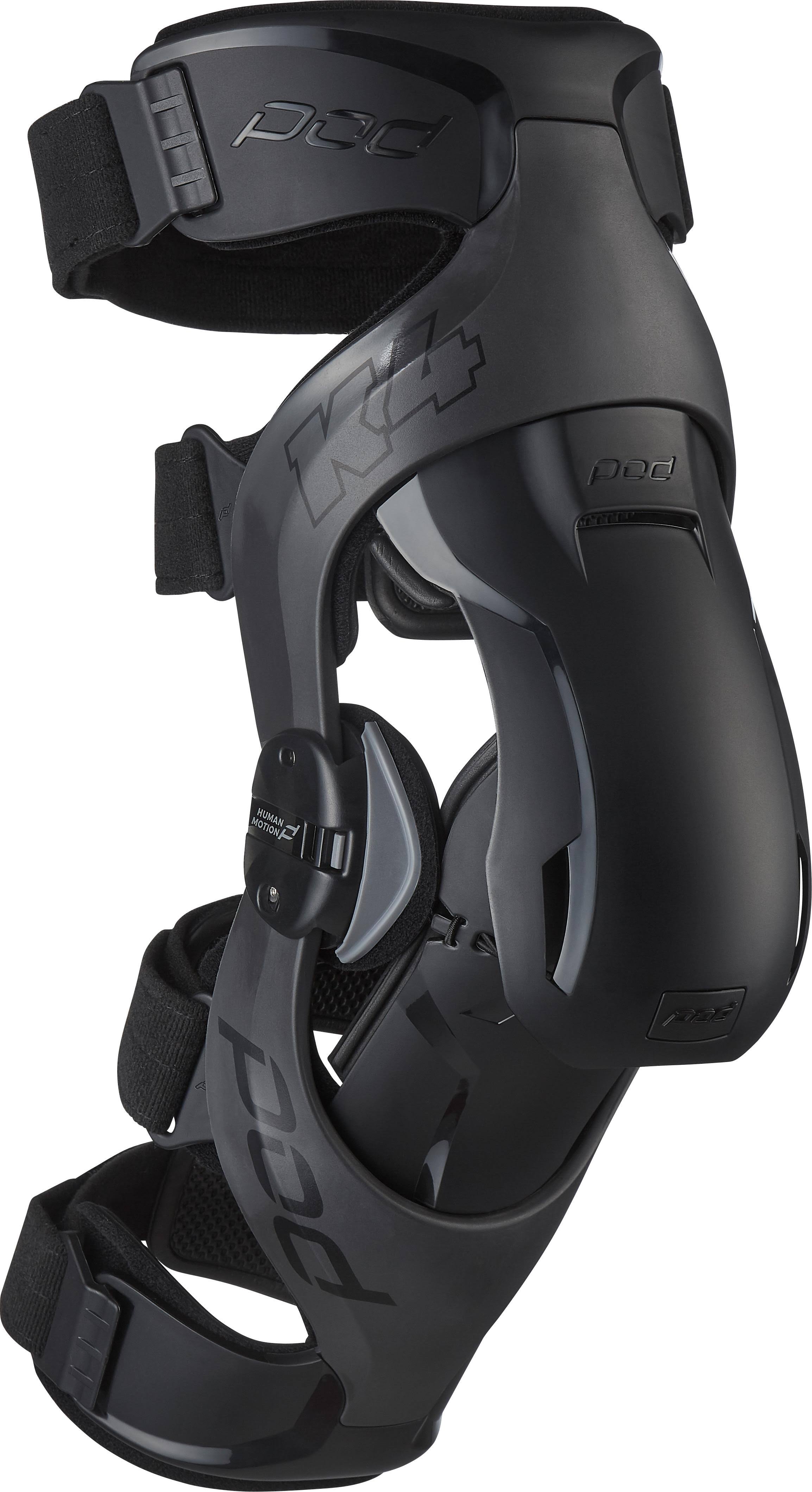 Pod K4 V2.0 Knee Brace - Right (Medium - Large, Graphite/Black)
