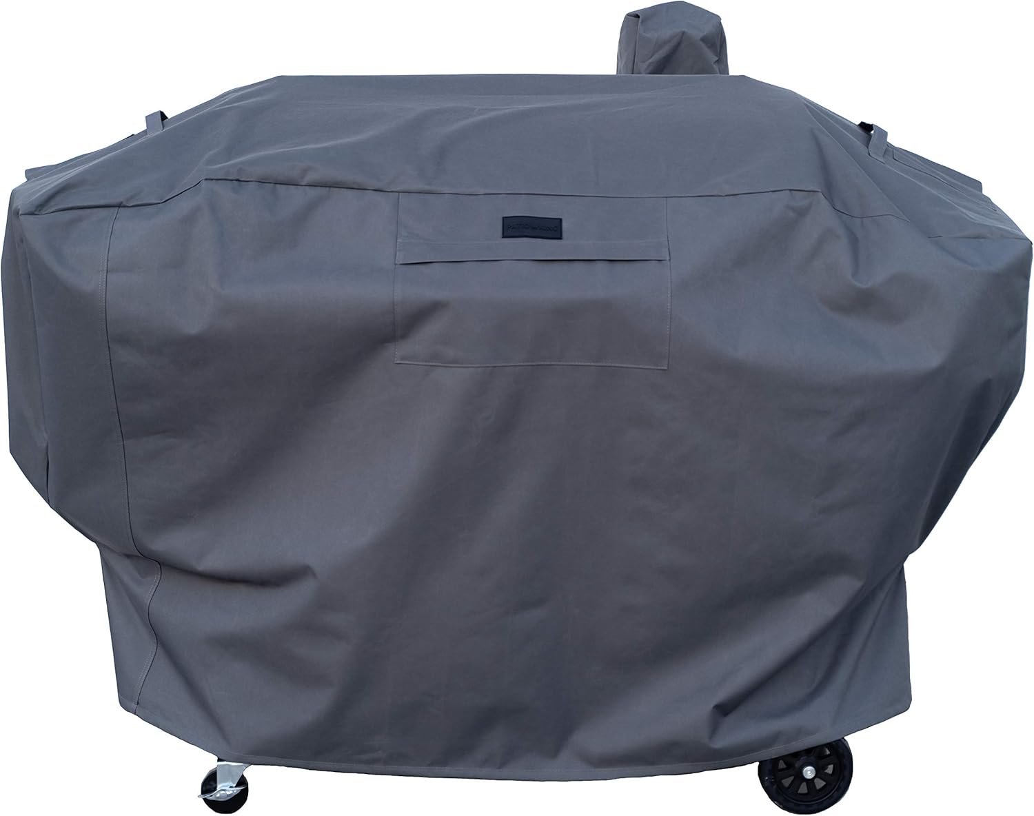 Patio King Grill Cover Replacement for Camp Chef Woodwind 36, SmokePro 36, All 36-Inch Pellet Grills - Upgraded Heavy Duty, Ultra-Durable, All-Weather Pellet Grill Cover (Gray) Pack of 2