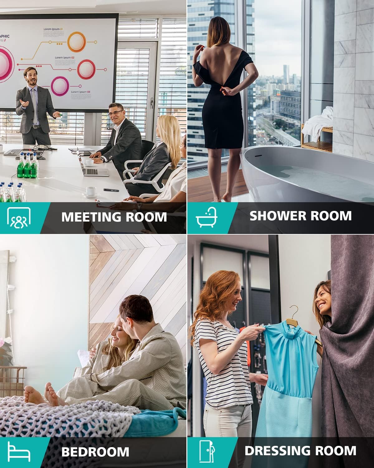 Autrictop A9 Decent Hidden Camera Detectors, Hidden Device Detector for Hidden Camera, Portable Wireless Bug Detector with 3 Professional Modes, 5 Levels Sensitivity, Travel Office Home Pack of 2