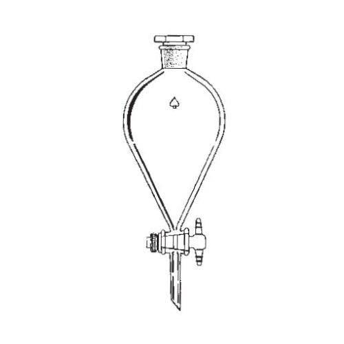 Ace Glass, 7231-59, Separatory Funnel with Stopcock and Stopper