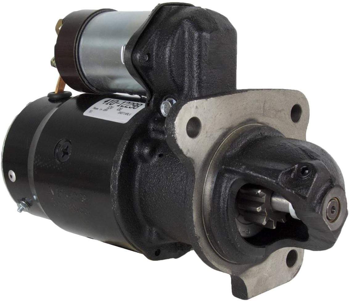 Rareelectrical STARTER MOTOR COMPATIBLE WITH MASSEY FERGUSON TRACTOR MF-2135 MF-2500 51B671M91 579837M91