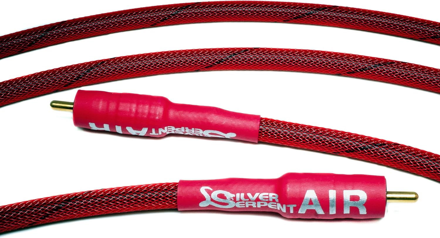 Better Cables Silver Serpent AIR Digital Coax Cable - 10 Feet - High-End, High-Performance, Silver/Copper Hybrid, Low-Capacitance, Premium Coaxial Cable (RCA Cable)