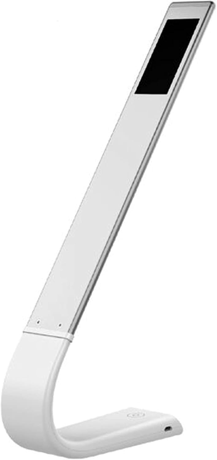 Ivomax Cordless Multi-Function LED Desk Lamp - Rechargeable 1800mAh Li-Ion Battery Powered - Reduces Eye Strain, 3 Modes, 18 Light Settings, Compact and Portable Design