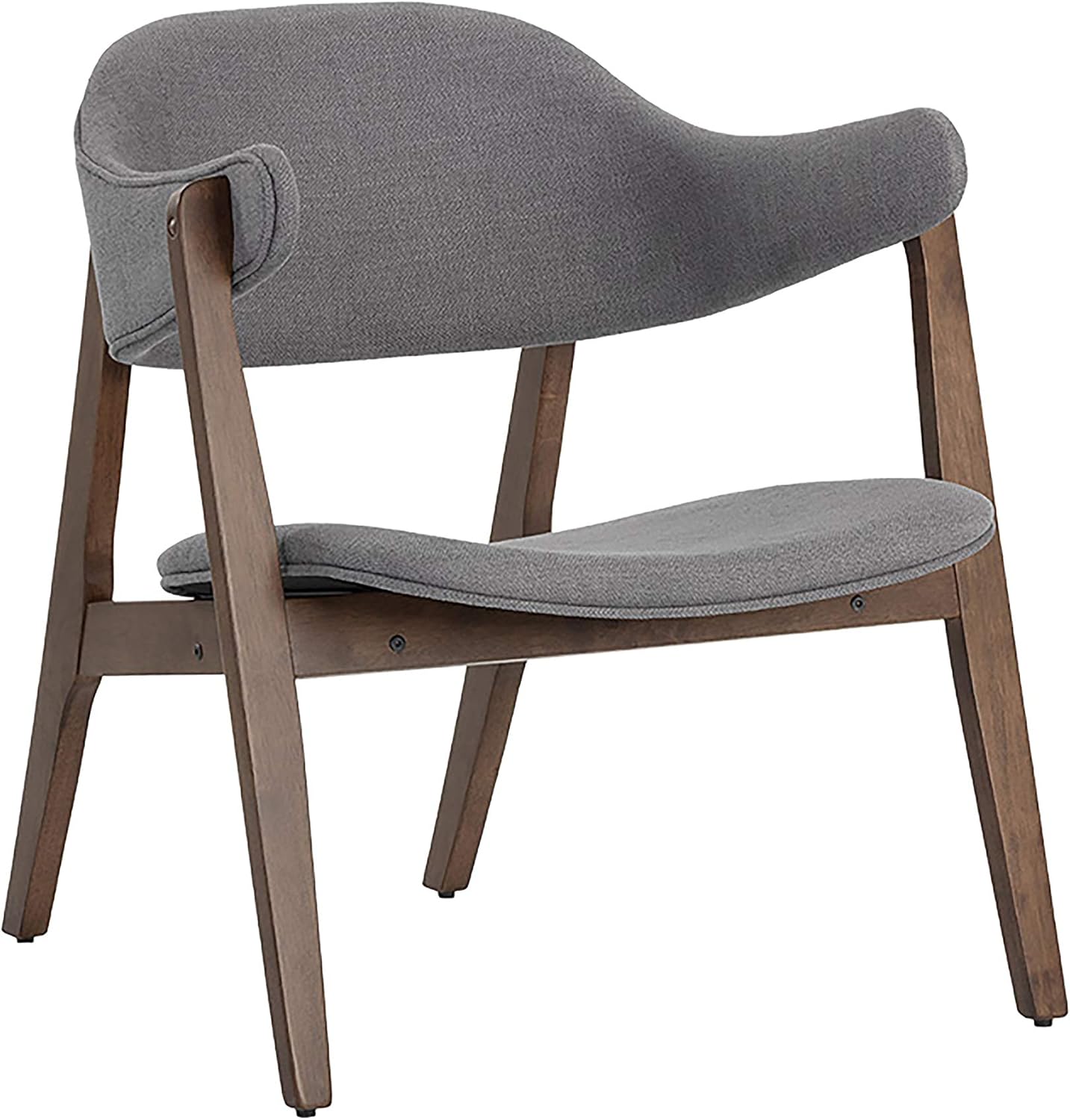 Sunpan Accent Chair, Light Grey