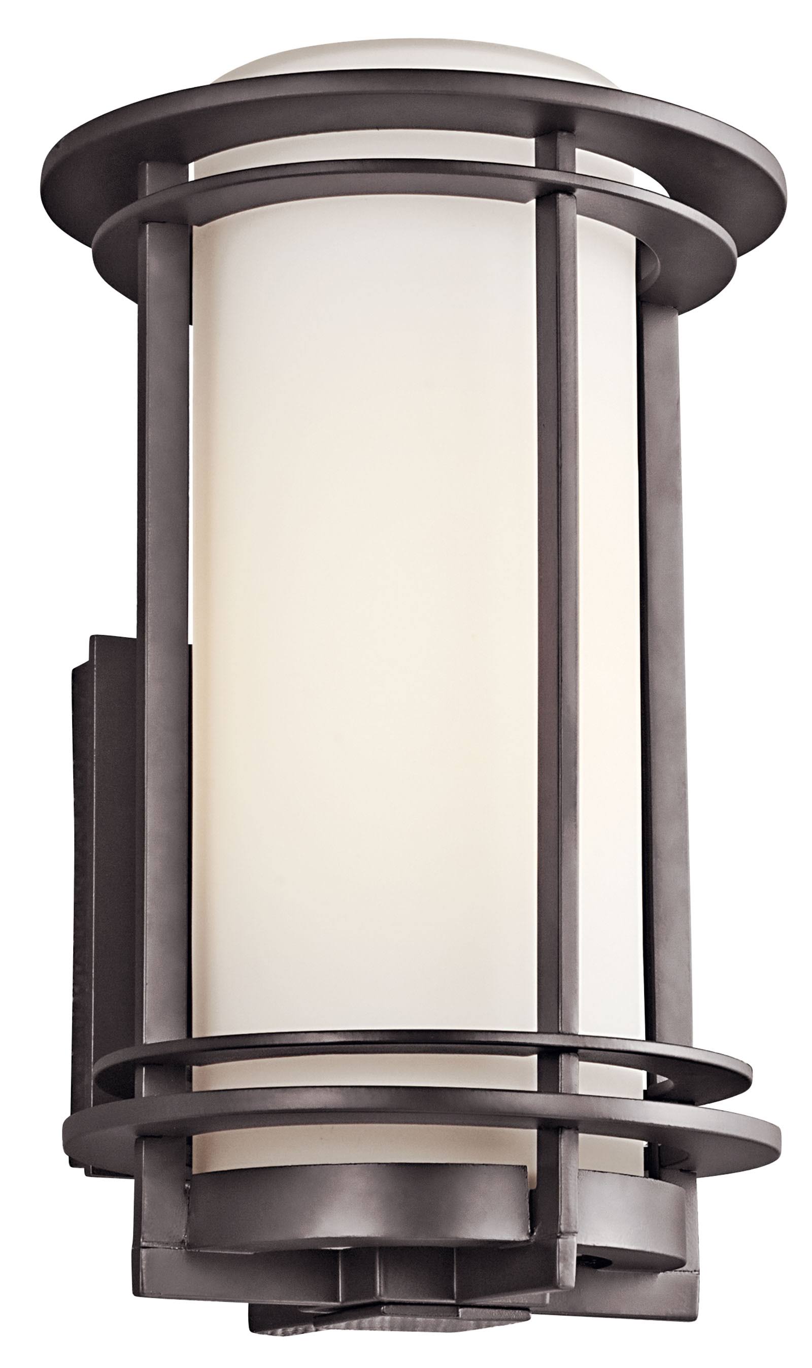 Kichler Lighting 49345AZ Pacific Edge Outdoor Wall Light, Architectural Bronze